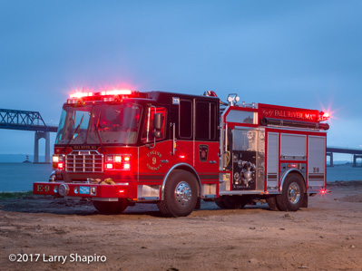 Fall River Fire Department MA fire engine Ferrara Igniter #larryshapiro shapirophotography.net Larry Shapiro photographer